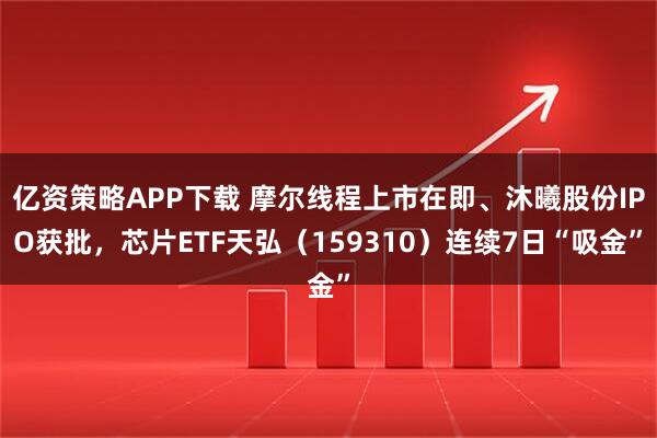 亿资策略APP下载 摩尔线程上市在即、沐曦股份IPO获批，芯片ETF天弘（159310）连续7日“吸金”