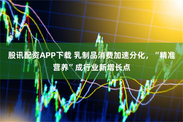 股讯配资APP下载 乳制品消费加速分化，“精准营养”成行业新增长点