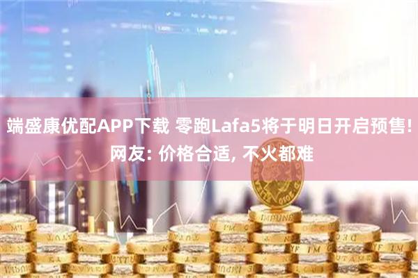 端盛康优配APP下载 零跑Lafa5将于明日开启预售! 网友: 价格合适, 不火都难