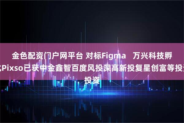 金色配资门户网平台 对标Figma 万兴科技孵化Pixso已获中金鑫智百度风投深高新投复星创富等投资