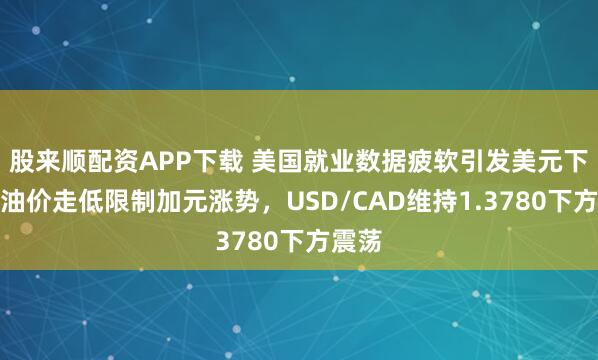 股来顺配资APP下载 美国就业数据疲软引发美元下滑，油价走低限制加元涨势，USD/CAD维持1.3780下方震荡